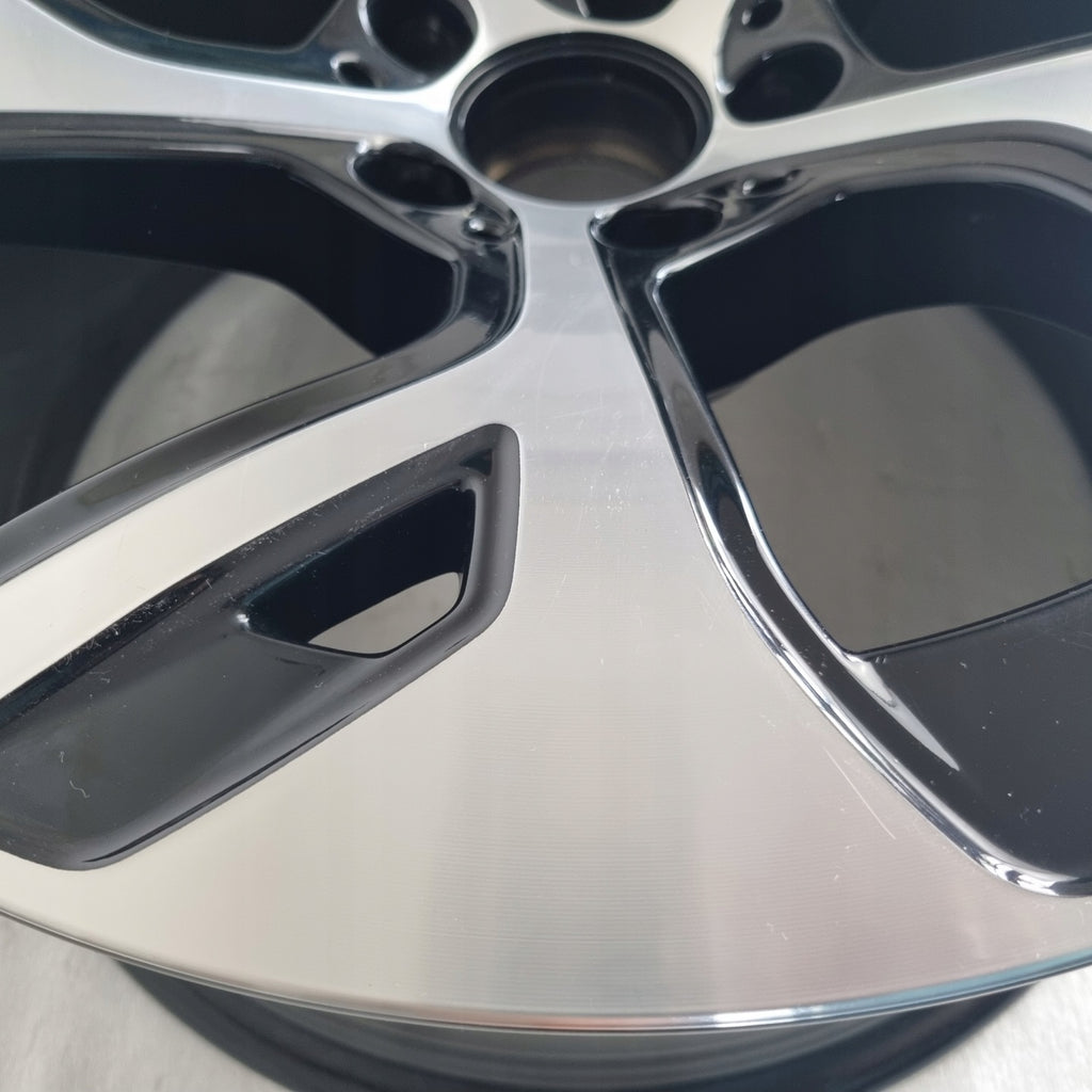 1x Alufelge 18 Zoll 9.0" 5x112 30ET A2544014700 Mercedes-Benz Glc Rim Wheel FEL6456172290wa