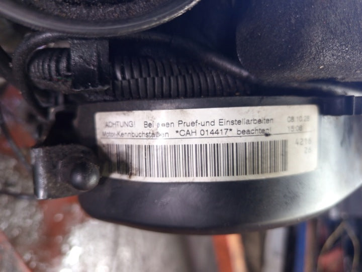 Motor Audi VW Q5 I CAHA 2.0 TDI 170PS 160TKm Diesel Engine Komplett MOT3670714585ja