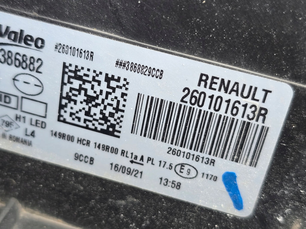 Frontscheinwerfer Dacia Duster 260101613R LED Rechts Scheinwerfer Headlight SCH1732994075xb