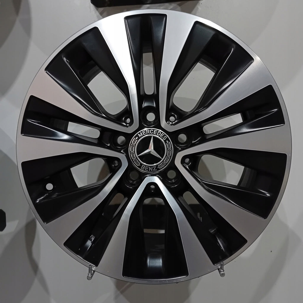 4x Alufelge 16 Zoll 6.5" 5x112 44ET Matt Schwarz A1774010000 Mercedes-Benz W177 FEL6404807089ue