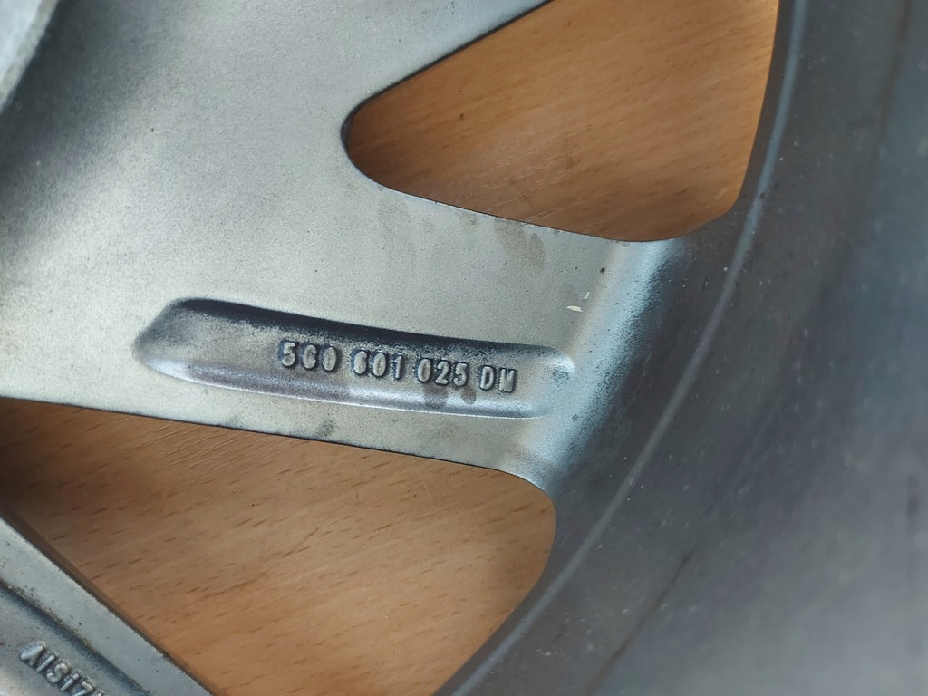 1x Alufelge 16 Zoll 6.5" 5x112 46ET Glanz Schwarz 5G0601025DM VW Golf Vii FEL4107160348ia