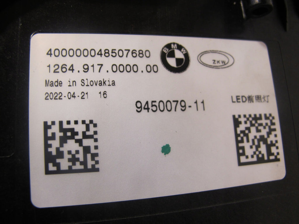 Frontscheinwerfer BMW 9450079-11 Links Scheinwerfer Headlight SCH7756905718sz