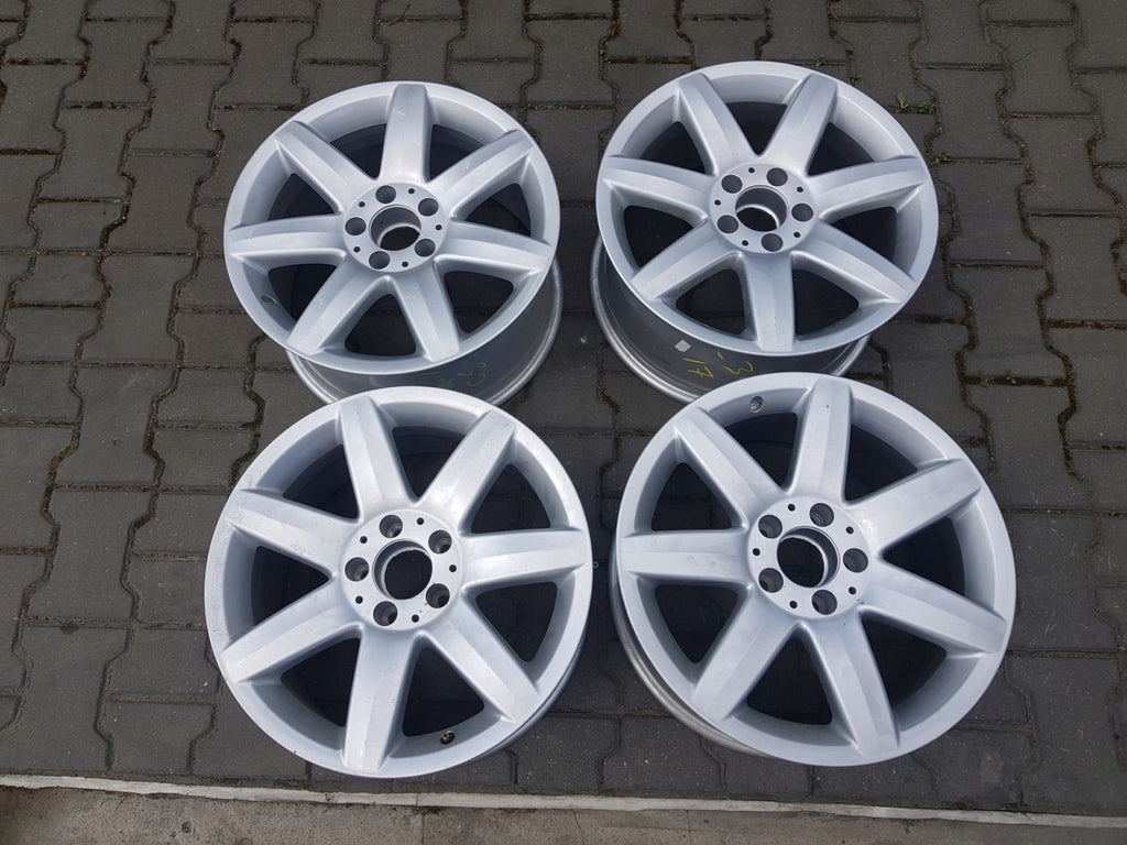 4x Alufelge 17 Zoll 8.5" 5x112 35ET Matt Silber A2304010902 Mercedes-Benz Sl FEL5721617314fj