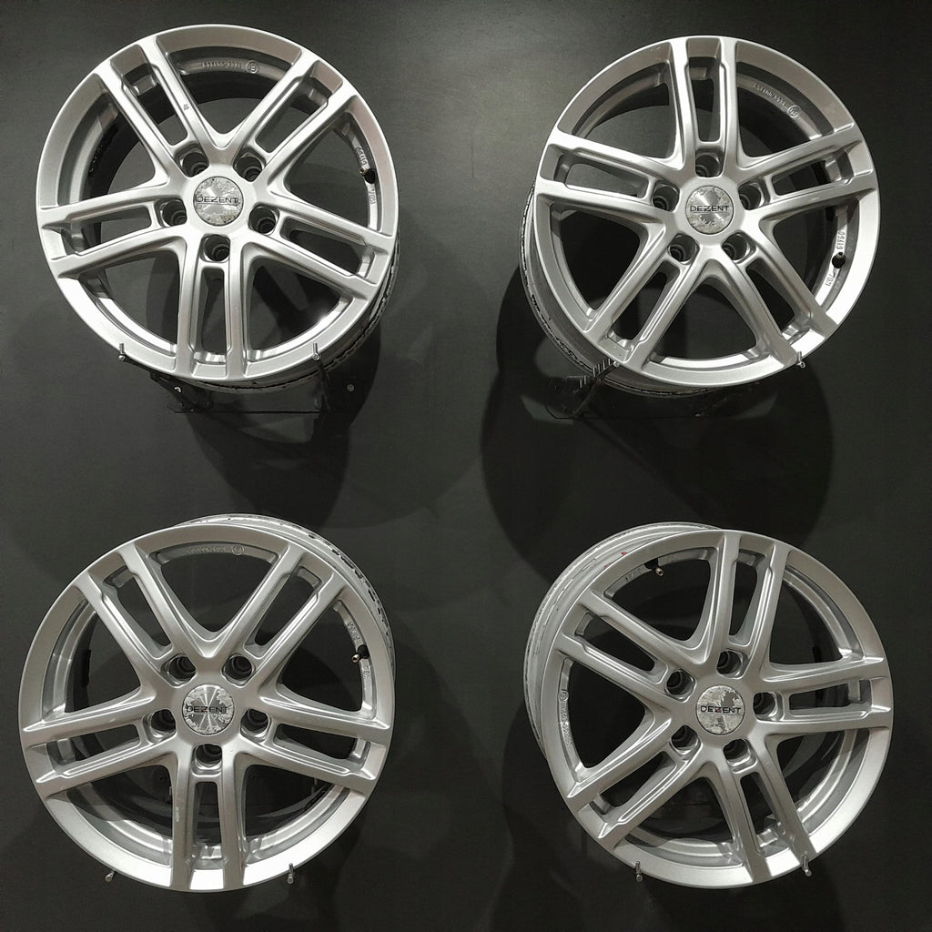 4x Alufelge 16 Zoll 6.5" 5x112 41ET KBA51750 Mg Hs Superb I Rim Wheel FEL9884722789ob