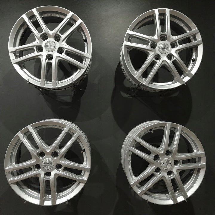4x Alufelge 16 Zoll 6.5" 5x112 41ET KBA51750 Mg Hs Superb I Rim Wheel FEL9884722789ob