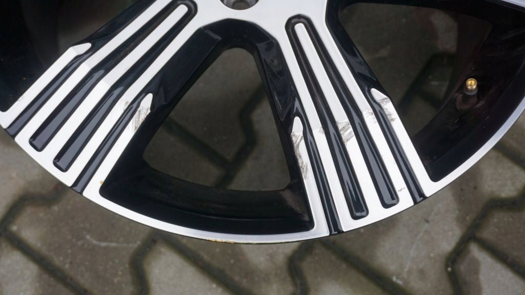 1x Alufelge 18 Zoll 7.5" 5x108 50 5ET Glanz Schwarz 31471552 Volvo V60 S60 Xc60 FEL6177226521so