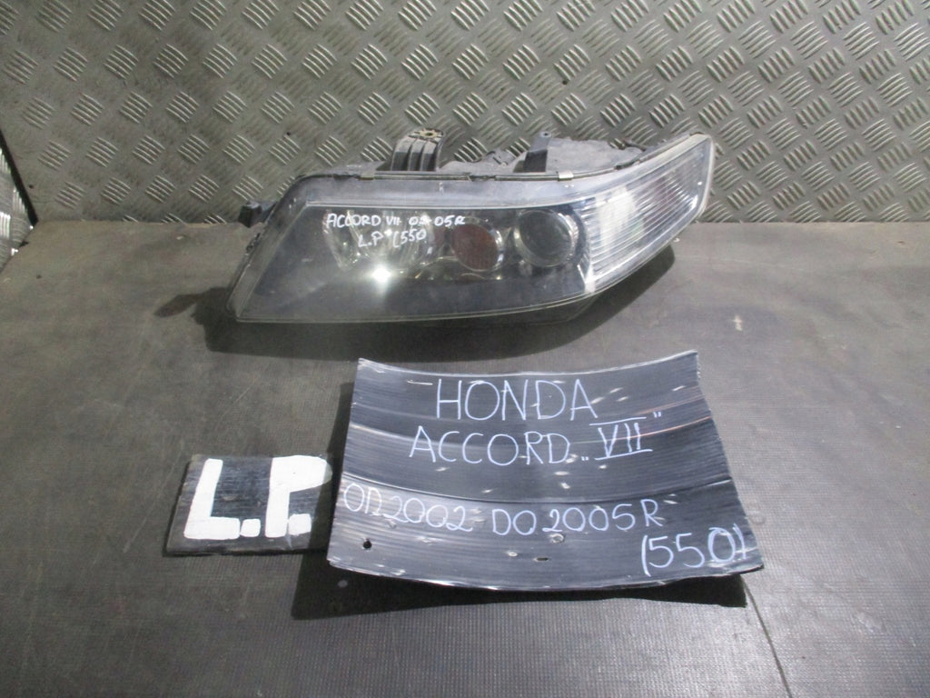 Frontscheinwerfer Honda Accord VII Links Scheinwerfer Headlight