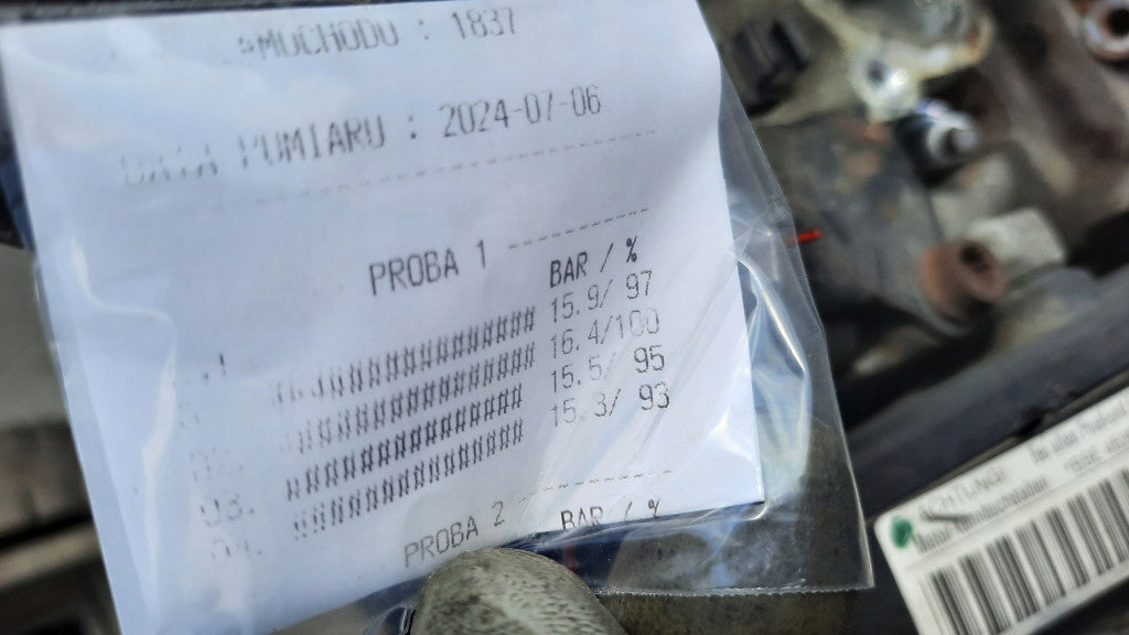 Motor Audi Skoda VW BSE 1.6 102PS 75kW 225TKm 2007 Benzin Engine Unkomplett