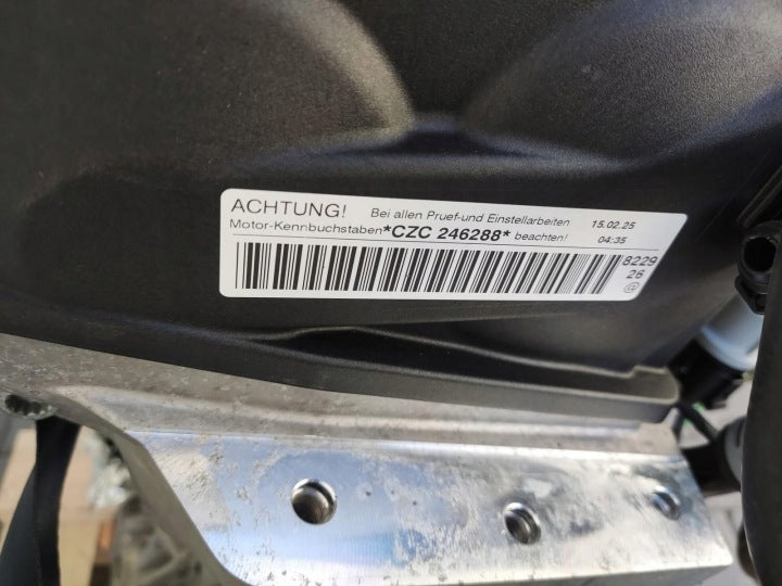 Motor Audi A1 CZC 1.4 TFSI 125PS 92kW 128TKm 2010 Benzin Engine Komplett MOT6252931245mh