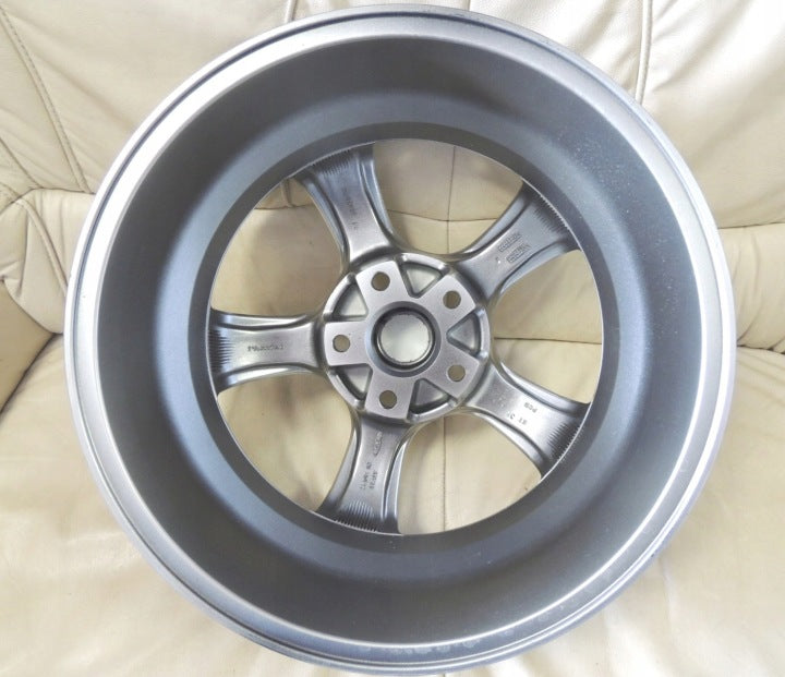 4x Alufelge 17 Zoll 7.5" 5x114.3 35ET Glanz Silber Rim Wheel FEL2630809153ww