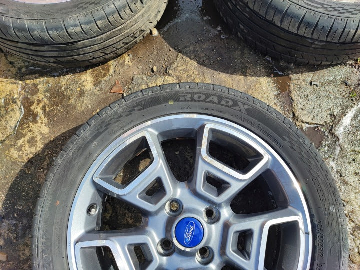 1x Alufelge 17 Zoll 6.0" 4x108 37 5ET DN1C-1007-AA Ford Fiesta Ecosport FEL8510593447nj