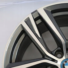 Load image into Gallery viewer, 1x Alufelge 18 Zoll 9.0" 5x112 42ET Glanz 6896770 BMW I4 G26 Mg Rim Wheel FEL7365941579bv