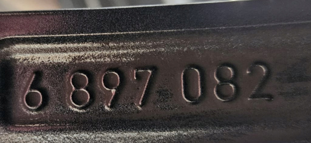 1x Alufelge 18 Zoll 8.5" 5x112 40ET Glanz Graphit 6897082 BMW 3 G21 G20