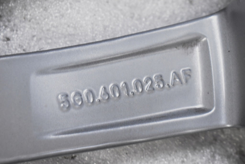 1x Alufelge 18 Zoll 7.5" 5x112 51ET Glanz Grau 5G0601025AF VW Golf Rim Wheel FEL9975705217dt