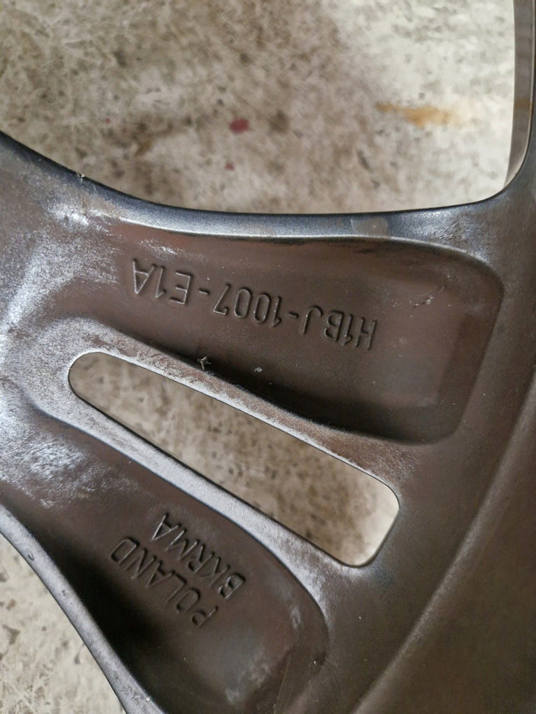 1x Alufelge 18 Zoll 7.0" 4x108 47 5ET H1BJ-1007-E1A Ford Fiesta Rim Wheel