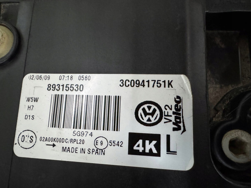 Frontscheinwerfer VW Passat 3C0941751 Xenon Links Scheinwerfer Headlight SCH3113794824zm