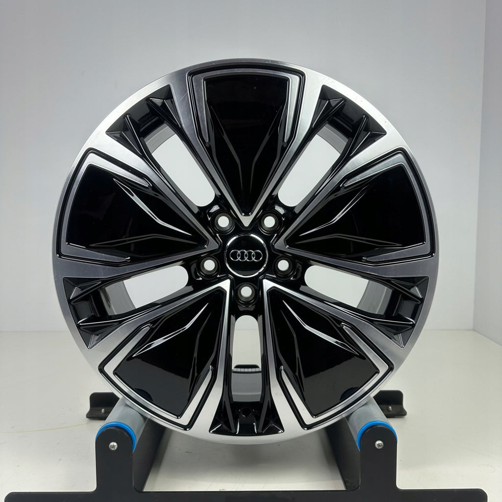 1x Alufelge 18 Zoll 8.0" 5x112 40ET Glanz Schwarz 8B3601025E Audi Rim Wheel FEL9322639659ss