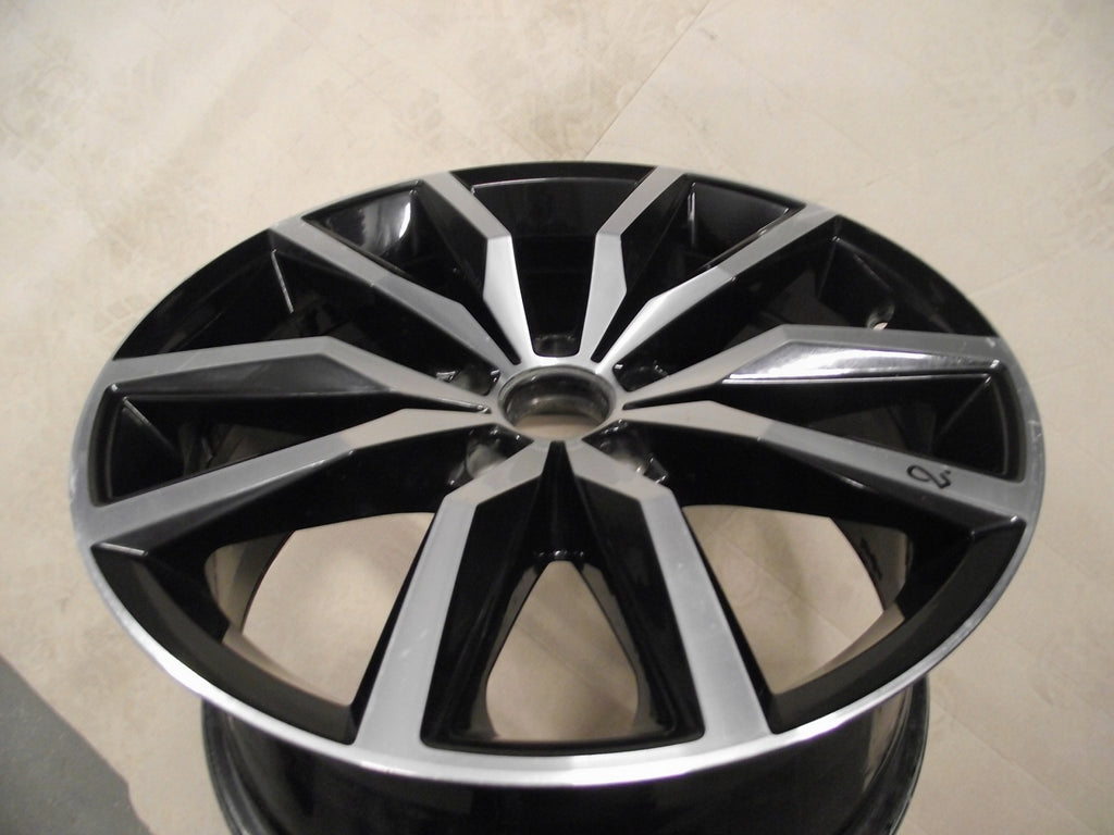 1x Alufelge 18 Zoll 8.0" 5x112 41ET Glanz Schwarz 1K8601025M VW Scirocco FEL9962872645zc