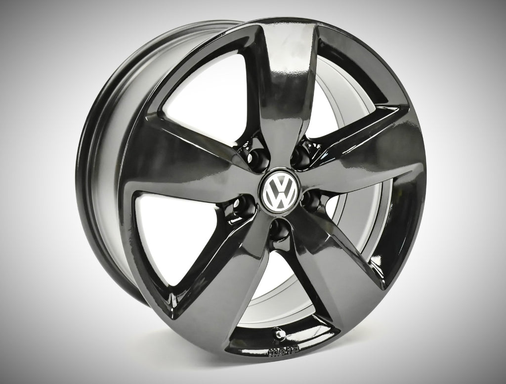 4x Alufelge 19 Zoll 8.0" 5x120 43ET Glanz Schwarz 2H0071499 VW Amarok Rim Wheel FEL3656862585ox