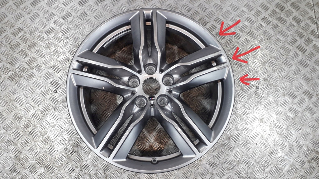 1x Alufelge 18 Zoll 7.5" 5x112 51ET Glanz Graphit 9503053 BMW F39 F48 Rim Wheel FEL9051400264kq