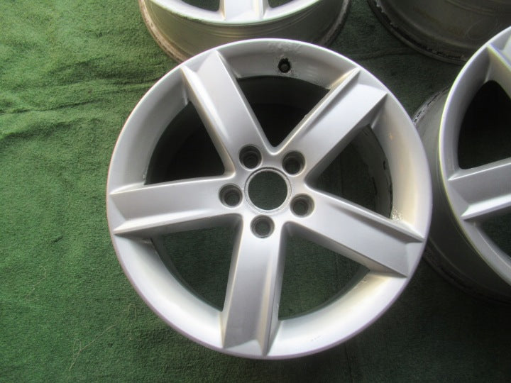 4x Alufelge 17 Zoll 7.0" 5x112 46ET Glanz Silber 8K0071497 Audi A4 B8 Rim Wheel FEL4459244929th