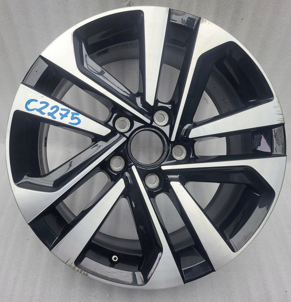1x Alufelge 16 Zoll 7.0" 5x112 48ET Glanz Schwarz 5H0601025T VW Golf Viii FEL8175275994zs