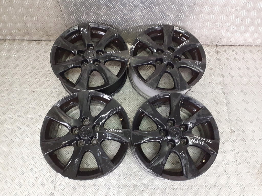 4x Alufelge 16 Zoll 6.5" 5x114.3 564465 Mazda 3 Bl Rim Wheel FEL4029328485ze