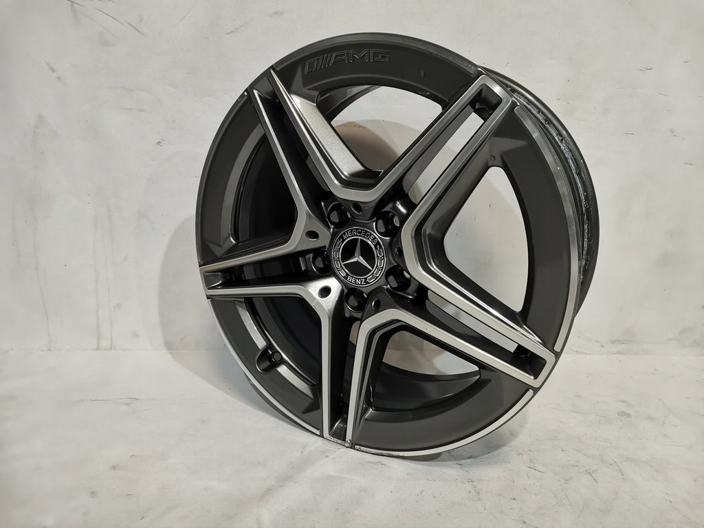 1x Alufelge 18 Zoll 7.5" 5x112 44ET A2054019500 Mercedes-Benz Amg Rim Wheel