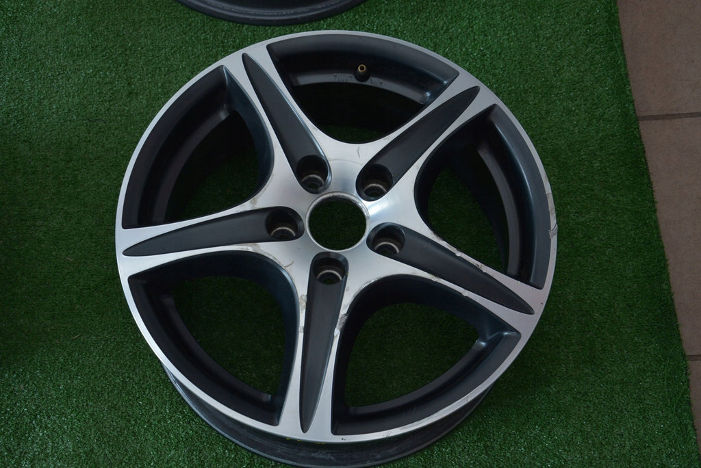 1x Alufelge 16 Zoll 6.5" 5x112 50ET 56R6655 Rim Wheel