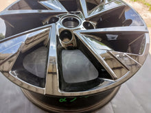 Load image into Gallery viewer, 1x Alufelge 16 Zoll 6.5" 4x108 38ET Glanz Schwarz 9847228980- Opel Corsa F FEL5176047936fz