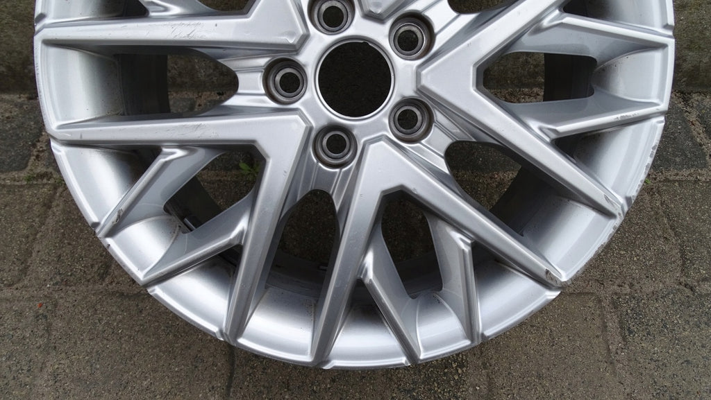 1x Alufelge 16 Zoll 6.5" 4x100 47ET 6F0601025M Seat Ibiza Rim Wheel