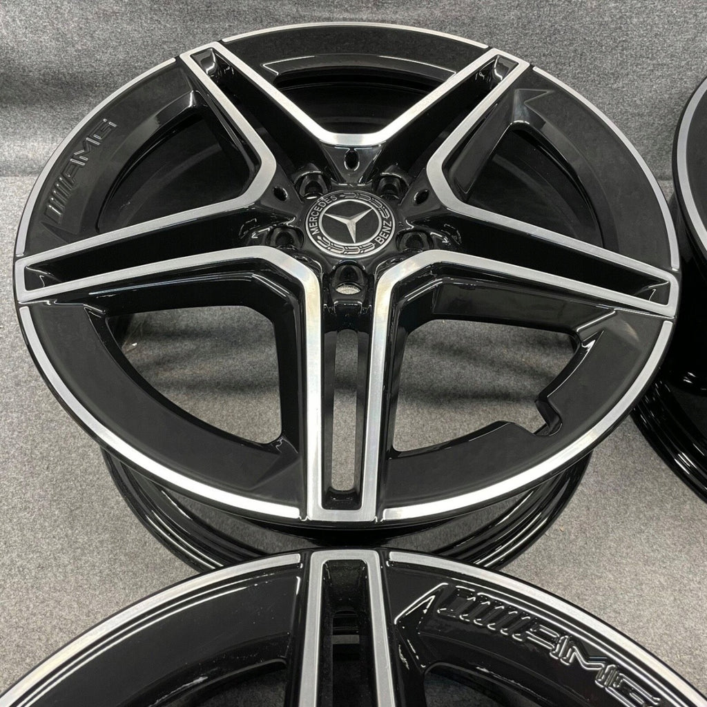 4x Alufelge 19 Zoll 8.0" 5x112 38ET A2534015300 Mercedes-Benz Glc C253 Rim Wheel FEL3622882631ce