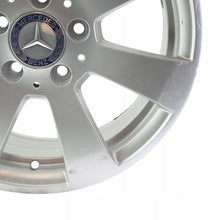 Laden Sie das Bild in den Galerie-Viewer, 1x Alufelge 15 Zoll 7.0" 5x112 43ET Glanz Silber A2044011102 Mercedes-Benz W204 FEL7239980420he