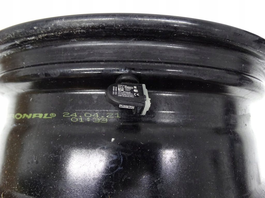 1x Alufelge 16 Zoll 6.5" 5x108 50ET Glanz Schwarz JX7J-G1A Ford Focus Rim Wheel FEL7859647700ag