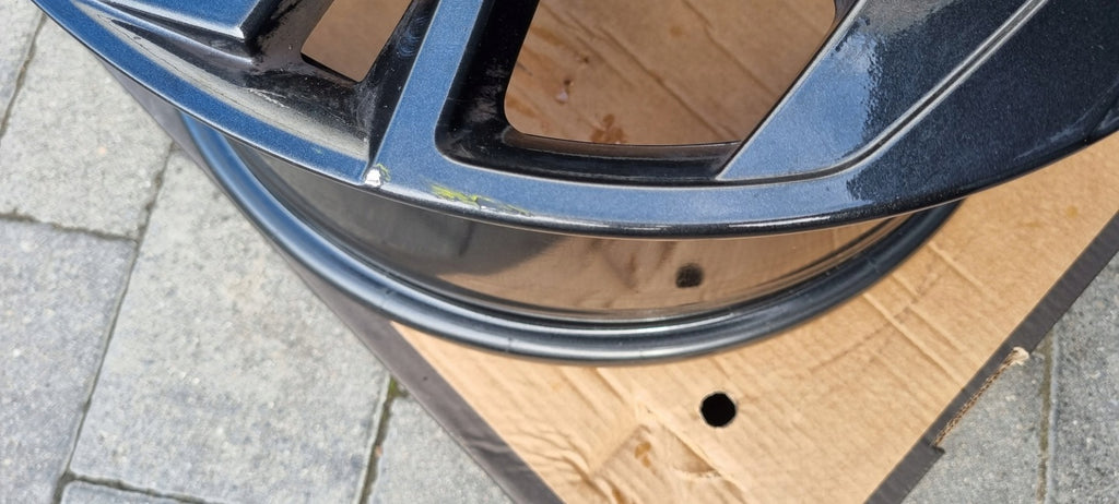 1x Alufelge 18 Zoll 7.5" 5x112 48ET Graphit 601025 Skoda Octavia 5e3 Iv