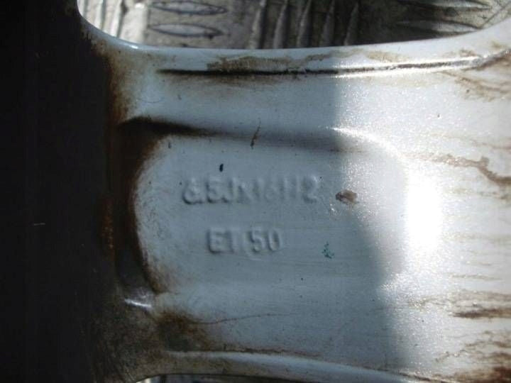 4x Alufelge 16 Zoll 5x112 Audi Rim Wheel FEL5647071037gf