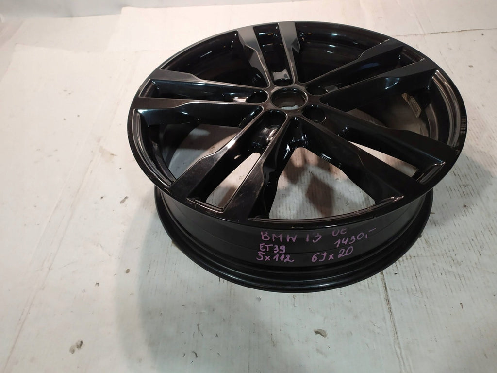 1x Alufelge 20 Zoll 6.0" 5x112 39ET 6852081 BMW I3 Rim Wheel FEL8212737353ag