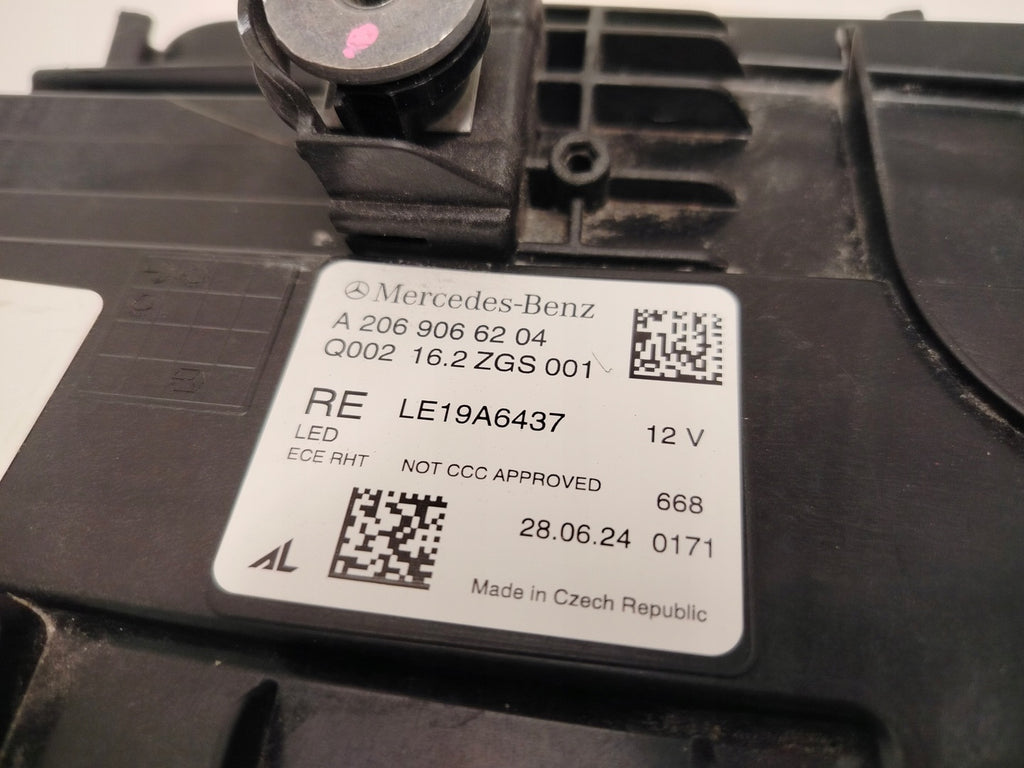 Frontscheinwerfer Mercedes-Benz W206 A2059066104 A2069066204 Full LED Ein Satz SCH2158084562rb