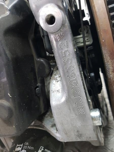 Motor VW Golf VII CJZ 1.4 TSI 94TKm Benzin Engine Unkomplett