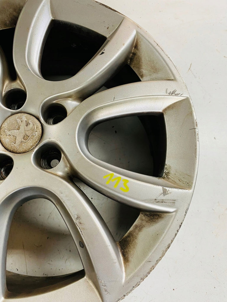 1x Alufelge 18 Zoll 5x108 Blau 9671401877 Peugeot 508 Rim Wheel FEL3450793020ez