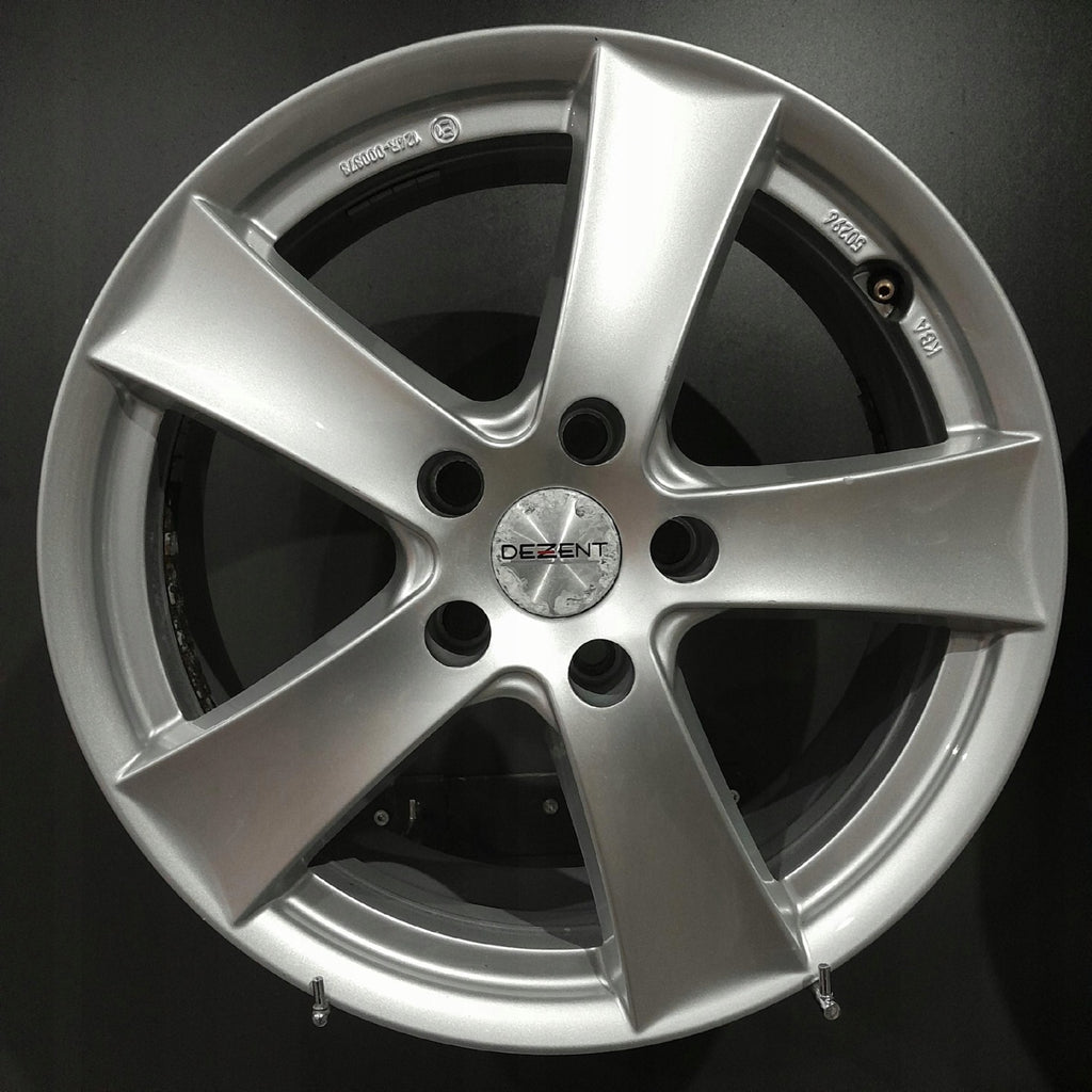 4x Alufelge 17 Zoll 7.0" 5x115 44ET Glanz Silber Opel Insignia B Zafira FEL8069698467to