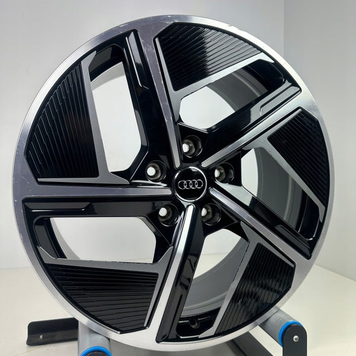 1x Alufelge 20 Zoll 9.0" 5x130 54ET Glanz Schwarz 4J3601025F Audi E-Tron Gt FEL1428442938sq