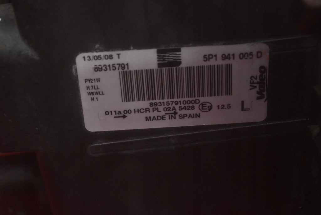 Frontscheinwerfer Seat Altea 5P1941005D Links Scheinwerfer Headlight