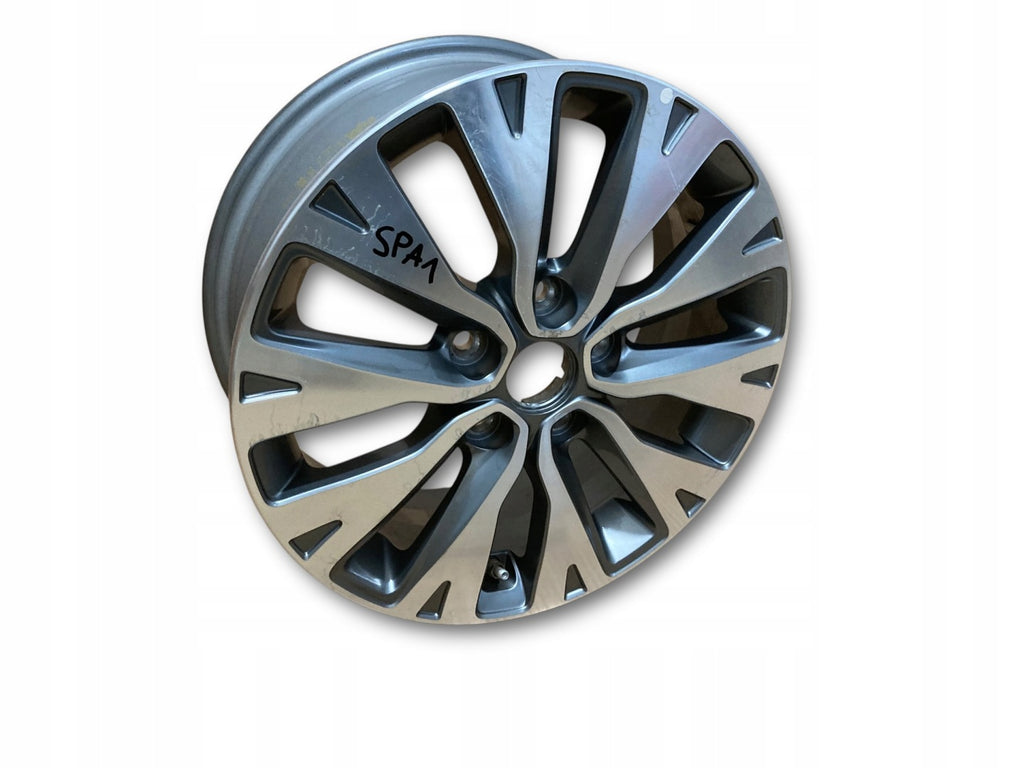 1x Alufelge 16 Zoll 6.5" 5x114.3 50ET 52910-A2800 Hyundai I I40 Sportage Carens FEL2783101437ez