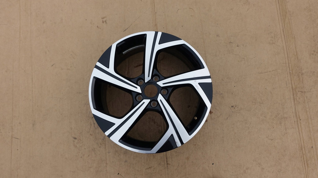 1x Alufelge 18 Zoll 7.0" 5x112 45ET Glanz Schwarz 2GA601025AP VW T-Roc Rim Wheel FEL5561705420ig