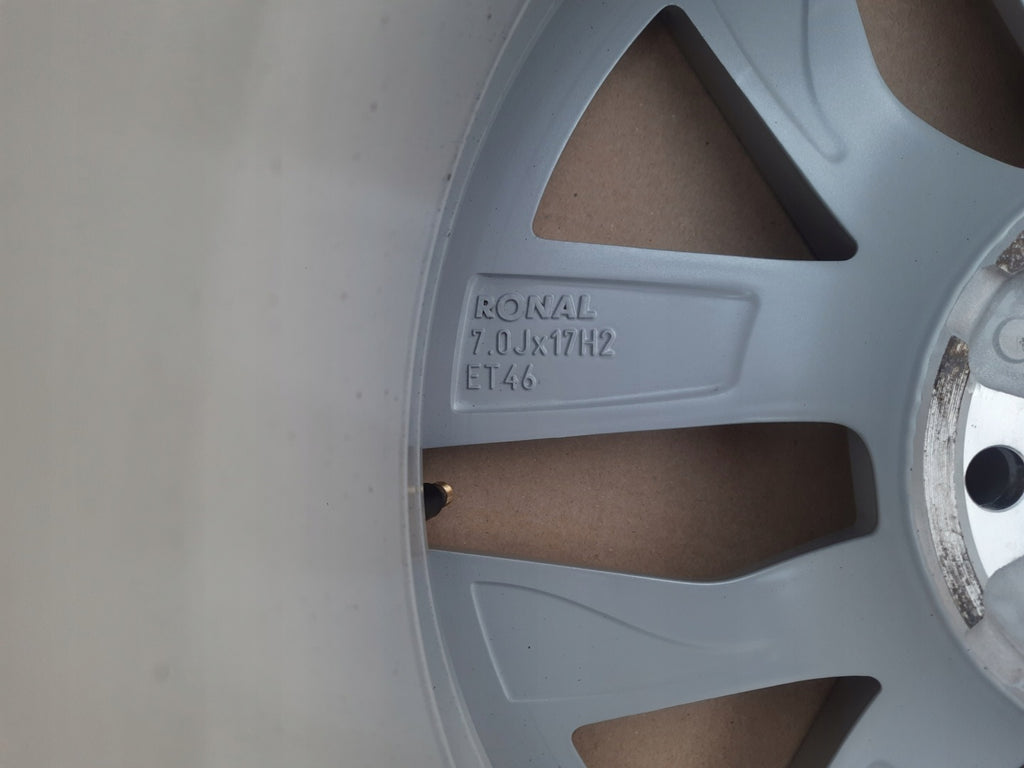 1x Alufelge 17 Zoll 7.0" 5x112 46ET Silber 5E3601025 Skoda Octavia 5e3 Iv FEL3251314016ps