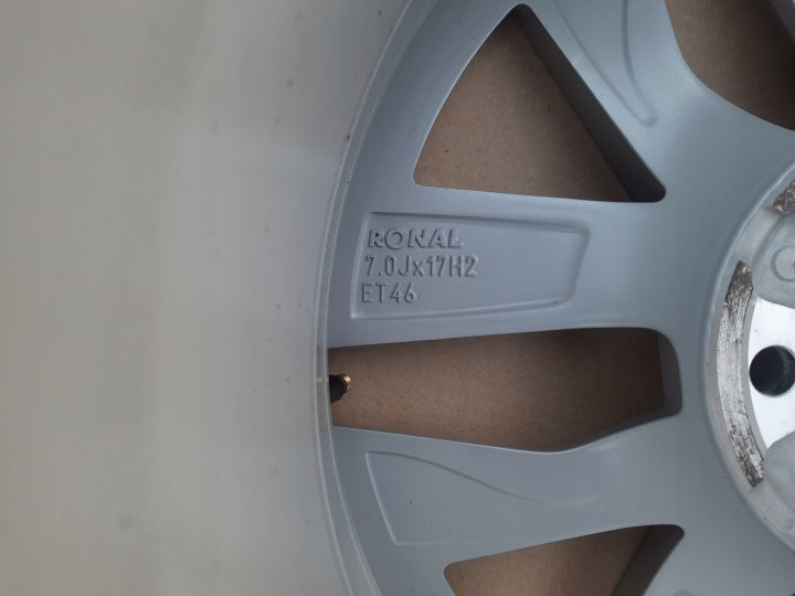 1x Alufelge 17 Zoll 7.0" 5x112 46ET 5E3601025 Skoda Octavia 5e3 Iv Rim Wheel FEL3251314016ps