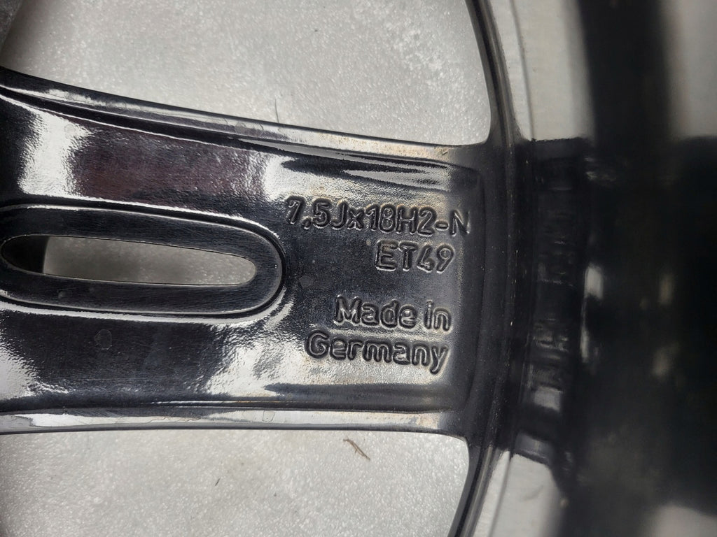 1x Alufelge 18 Zoll 7.5" 5x112 49ET A1774010700 Mercedes-Benz Cla C118 Rim Wheel FEL2998437507au