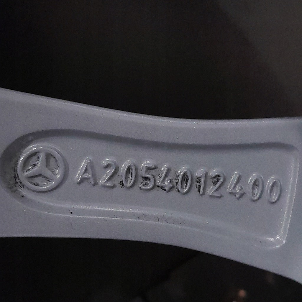 4x Alufelge 16 Zoll 6.5" 5x112 38ET A2054012400 Mercedes-Benz W176 Rim Wheel FEL9772007284og