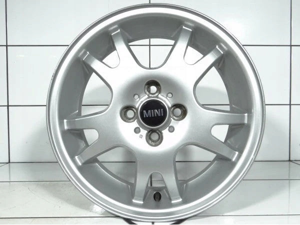 1x Alufelge 16 Zoll 5.5" 4x100 45ET Silber 6777971 Mini R57 Rim Wheel FEL1579568750be